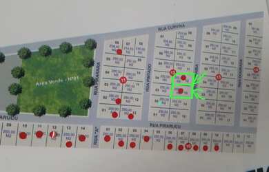 Imagem: O terreno possui 500m² de Área e está localizado em São