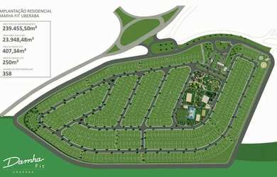 Imagem: O terreno possui 250m² de Área e está localizado em Conjunto