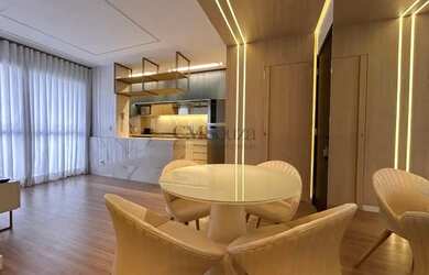 Imagem 6: Apartamento decorado e mobiliado para locação no Ed. Freedom Palhano 1 suíte, 45m² Gleba