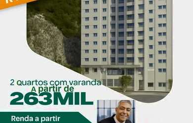 Imagem: O apartamento possui 2 Dormitórios, 2 Banheiros, 1 Vaga na