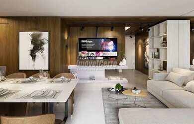 Imagem: O apartamento possui 3 Dormitórios, 3 Banheiros, 2 Vagas na