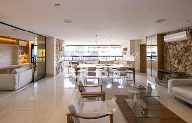 Imagem: Apartamento mobiliado de alto padrão com 4 suítes e 222 m²