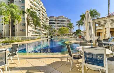 Imagem 3: Apartamento no Recreio 2 qts 67 m² - Cond Barra Sunday