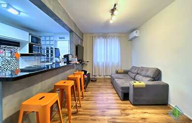 Imagem: O apartamento possui 2 Dormitórios, 1 Banheiro, 63m² de Área