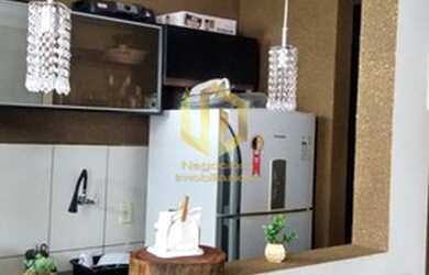 Imagem: O apartamento possui 2 Dormitórios, 1 Banheiro, 1 Vaga na garagem