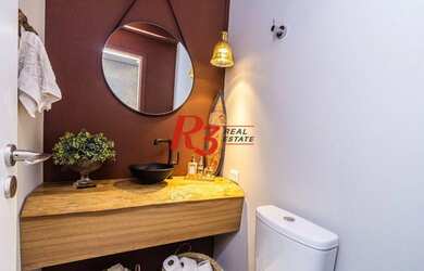 Imagem 11: Apartamento à venda, 108 m², 2 dormitórios, condomínio novo, com lazer. Gonzaga. Santos/SP