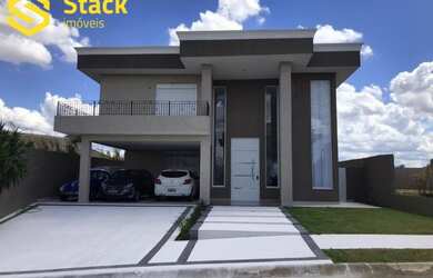 Imagem: A casa em condomínio possui 3 Dormitórios, 5 Banheiros, 4