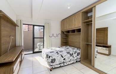 Imagem: O apartamento possui 1 Dormitório, 1 Banheiro, 31m² de Área