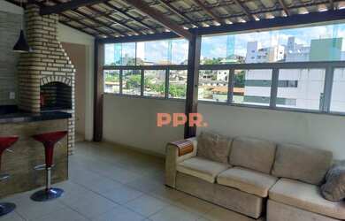 Imagem: O apartamento na cobertura possui 3 Dormitórios, 3 Banheiros