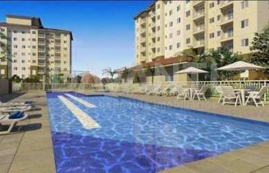 Imagem: O apartamento possui 2 Dormitórios, 1 Banheiro, 1 Vaga na garagem