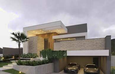 Imagem: A casa em condomínio possui 3 Dormitórios, 3 Banheiros, 2