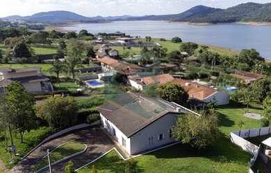 Imagem 2: Casa pé na água no principal condomínio, a melhor vista de toda represa...