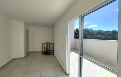 Imagem: O apartamento na cobertura possui 2 Dormitórios, 2 Banheiros