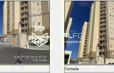 Imagem: O apartamento possui 2 Dormitórios, 1 Banheiro, 1 Vaga na garagem