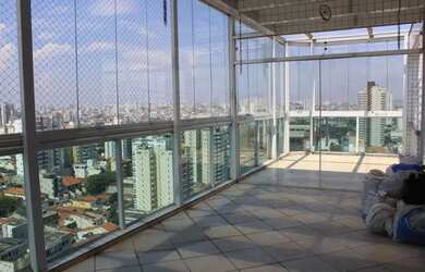 Imagem: O apartamento na cobertura possui 4 Dormitórios, 3 Banheiros