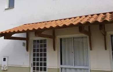 Imagem: A casa em condomínio possui 2 Dormitórios, 1 Banheiro e está