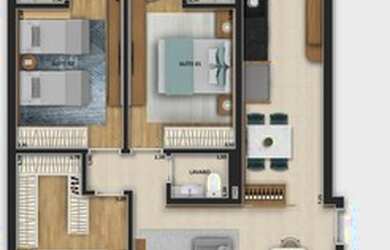 Imagem 10: Monreal By Tarraf. Área de serviço, 140m² de Área, 3 Vagas na garageme3...