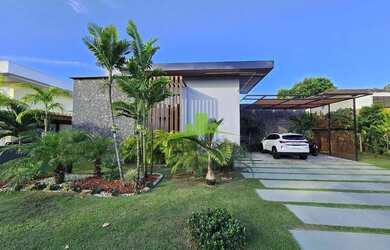 Imagem: A casa em condomínio possui 3 Dormitórios, 5 Banheiros, 4