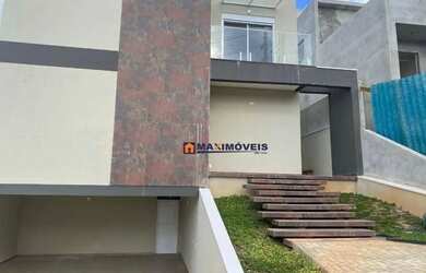 Imagem: A casa em condomínio possui 4 Dormitórios, 3 Banheiros, 2