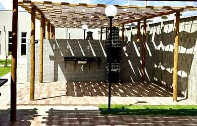 Imagem: O apartamento possui 2 Dormitórios, 1 Banheiro, 2 Vagas na