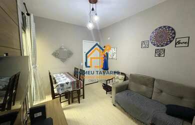 Imagem: O apartamento possui 2 Dormitórios, 1 Banheiro, 1 Vaga na garagem