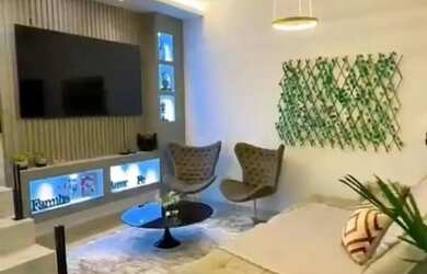 Imagem: A casa possui 3 Dormitórios, 4 Banheiros, 5 Vagas na garagem