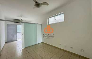 Imagem: A kitnet possui 1 Dormitório, 1 Banheiro, 1 Vaga na garagem