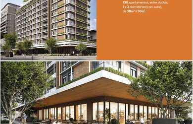 Imagem: O apartamento possui 2 Dormitórios, 2 Banheiros, 1 Vaga na