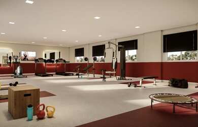 Imagem 10: Libert Miguel Yunes. Churrasqueira, Área de serviço, 34m² de Áreae1...