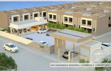 Imagem: A casa em condomínio possui 2 Dormitórios, 3 Banheiros, 1