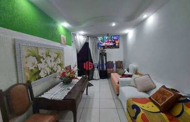 Imagem: O apartamento possui 1 Dormitório, 1 Banheiro, 1 Vaga na garagem