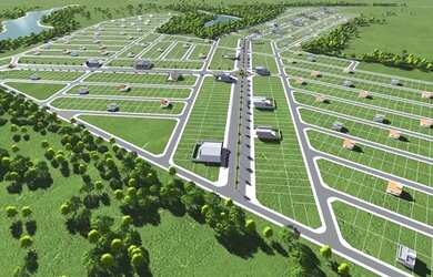 Imagem: O terreno possui 600m² de Área, Churrasqueira, Piscina e