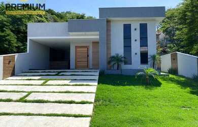 Imagem: A casa em condomínio possui 3 Dormitórios, 3 Banheiros, 145m²