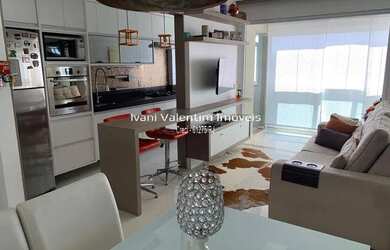 Imagem: O apartamento na cobertura possui 3 Dormitórios, 3 Banheiros