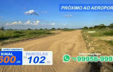 Imagem: O terreno possui 140m² de Área e está localizado em Sim