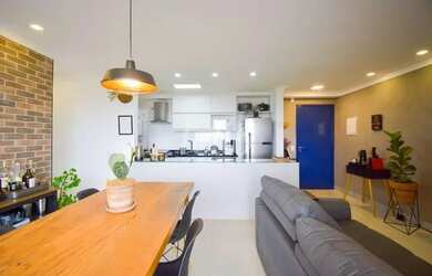 Imagem: O apartamento possui 3 Dormitórios, 2 Banheiros, 2 Vagas na