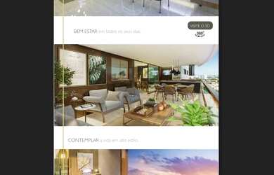 Imagem 3: Repasso apartamento alto luxo Palazzo Caminho das Arvores - Andar alto