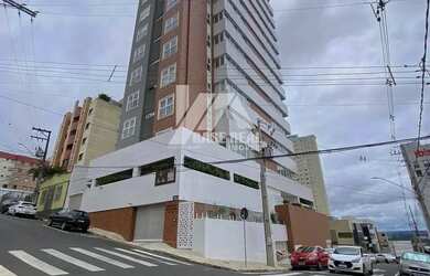 Imagem: O apartamento possui 1 Dormitório, 1 Banheiro, 1 Vaga na garagem