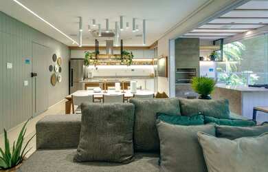 Imagem: O apartamento possui 3 Dormitórios, 4 Banheiros, 2 Vagas na