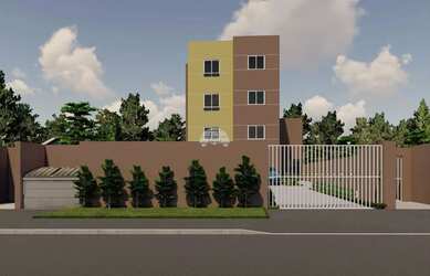 Imagem: O apartamento possui 2 Dormitórios, 1 Banheiro, 1 Vaga na garagem