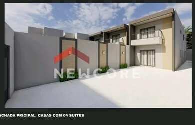 Imagem: A casa possui 3 Dormitórios, 3 Banheiros, 2 Vagas na garagem