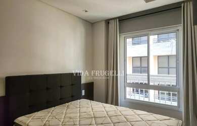 Imagem 9: Apartamento de 31m² mobiliado, com 1 suíte, ar-condicionado e varanda. Pinheiros, São Paul