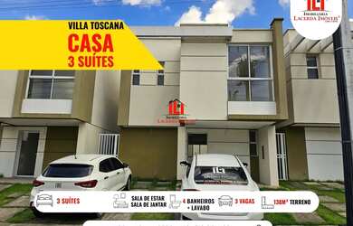 Imagem: A casa em condomínio possui 3 Dormitórios, 2 Banheiros, 3