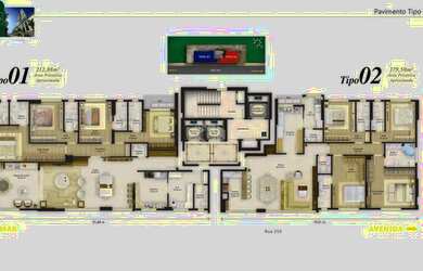 Imagem 8: Apartamento com 4 suítes e 2 vagas de garagem em Itapema com vista para...