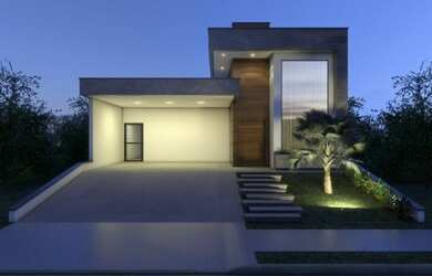 Imagem: A casa em condomínio possui 3 Dormitórios, 3 Banheiros, 4