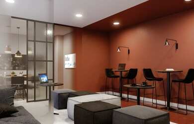 Imagem 9: Lançamento Tatuapé. Piscina, Churrasqueira, Área de serviçoe43m²...