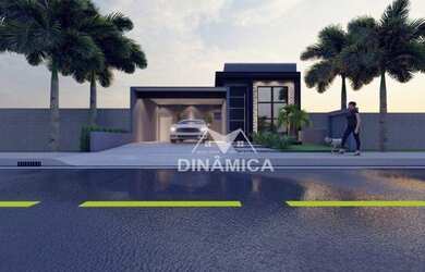 Imagem: A casa possui 3 Dormitórios, 1 Banheiro, 4 Vagas na garagem