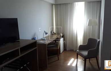 Imagem: O apartamento possui 1 Dormitório, 1 Banheiro, 1 Vaga na garagem