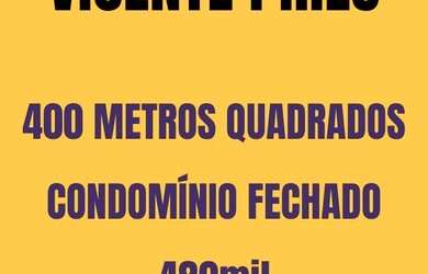 Imagem: O terreno possui 400m² de Área e está localizado em Setor