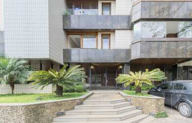 Imagem: O apartamento na cobertura possui 4 Dormitórios, 4 Banheiros